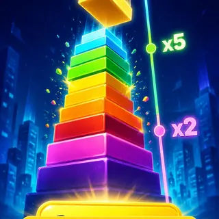 Tower Rush crash game in the 1xBet app